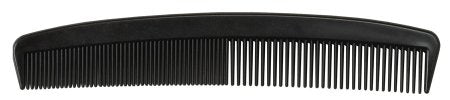 Medline - Comb 7 Inch Black Plastic - MDS137007