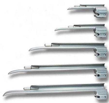 Sun Med Penlon Laryngoscope Blade Miller English Style Size 3 Medium Adult - 5-5061-03