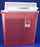 Cardinal SharpStar In-Room Sharps Container 1-Piece 18-1/2 H X 16-1/2 W X 6 D Inch 4 Gallon Translucent Horizontal Entry Lid - 8540SA