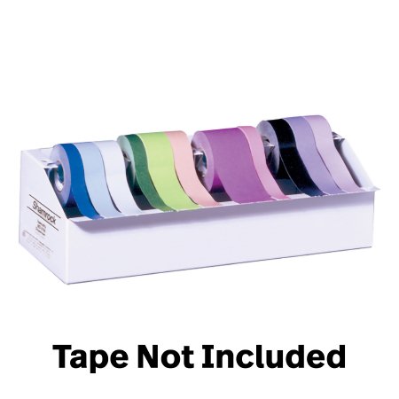 Shamrock Scientific - Tape Dispenser White Metal Manual Multiple Rolls Countertop - MD500