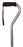 Apex-Carex Healthcare Carex Large Base Quad Cane Aluminum 28 to 37 Inch Height Silver - FGA740C0 0000