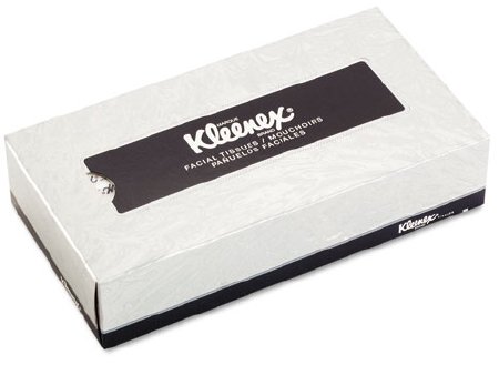 Kimberly Clark Facial Tissue Kleenex White 8-2/5 X 8-3/5 Inch - 3076