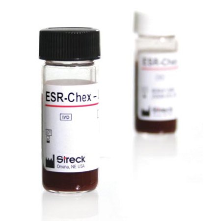 Streck Laboratories ESR-Chex Hematology Control Erythrocyte Sedimentation Rate (ESR) 2 Levels 12 X 9 mL - 214112