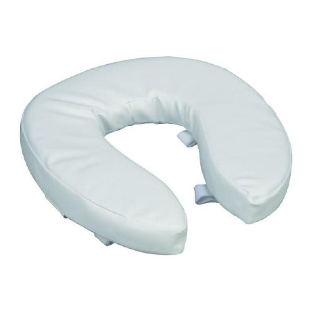Mabis Healthcare DMI Toilet Seat Cushion 2 Inch Height White - 520-1246-1900