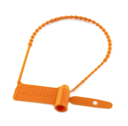 Cynch-Loks - Tamper Evident Seal Orange Plastic 1 Inch Diameter - 6020 OR