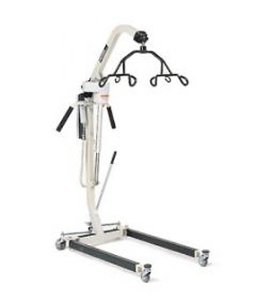 Hoyer - Deluxe Power Patient Lifter 400 lbs. Weight Capacity Battery Powered - HPL402