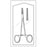 Econo - Mosquito Forceps Halsted 5 Inch Length Floor Grade Pakistan Stainless Steel Sterile Ratchet Lock Finger Ring Handle Straight Serrated Tip - 96-2536