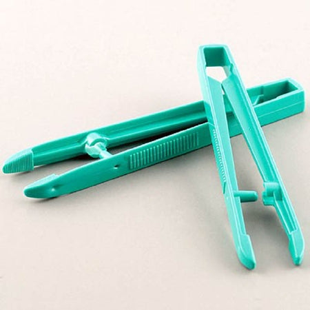 Sklar - Dressing Forceps 5 Inch Length Floor Grade Plastic Sterile NonLocking Thumb Handle Straight - 96-2917