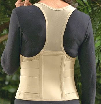 Original Cincher - Back Support Small Hook and Loop Closure 30 to 34 Inch Hip Circumference / 6 to 8 Dress Size Adult - 2000TS
