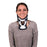 Miami J - Rigid Cervical Collar Preformed Adult Small Two-Piece / Trachea Opening - MJ 300