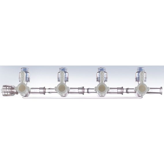 B. Braun ULTRAPORT zer0 Extension Set 29 Inch Tubing 1 Port 4.56 mL Priming Volume DEHP-Free - 457503