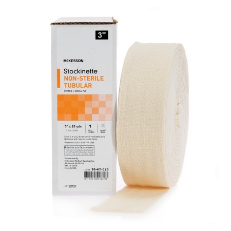 McKesson McKesson Stockinette Tubular 3 Inch X 25 Yard Cotton NonSterile - 16-4T-325
