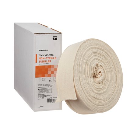 McKesson - Stockinette Tubular 3 Inch X 25 Yard Cotton NonSterile - 16-4T-325