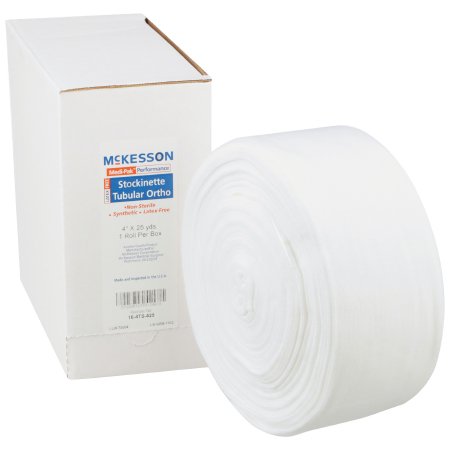 McKesson - Stockinette Tubular 4 Inch X 25 Yard Polyester NonSterile - 16-4TS-425