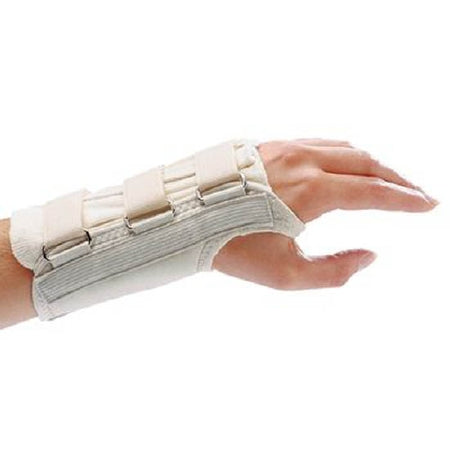 Patterson Medical Supply D-Ring Wrist Brace Right Hand Beige Medium - A611R