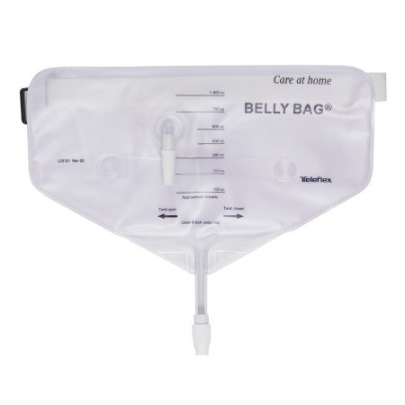 Belly Bag - Urinary Drain Bag Anti-Reflux Valve Sterile 1000 mL Vinyl - B1000