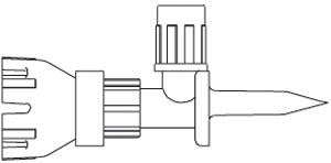 B. Braun Mini-Spike* IV Additive/Diluent Dispensing Pin - 412004
