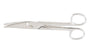 Miltex - Dissecting Scissors Mayo-Noble 6-1/2 Inch Length OR Grade German Stainless Steel NonSterile Finger Ring Handle Curved Beveled Blades Blunt Tip / Blunt Tip - 5-150