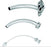Teleflex Medical - Tracheostomy Tube Kit Jackson Improved Regular Size 5 Uncuffed - 518030