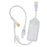 FilterFlow - Extension Set 16 Inch Tubing 1 Port 5.1 mL Priming Volume DEHP-Free - 473989