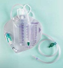 Bard Bard IC Urinary Meter Bag Anti-Reflux Valve 350 mL Vinyl - 153214A
