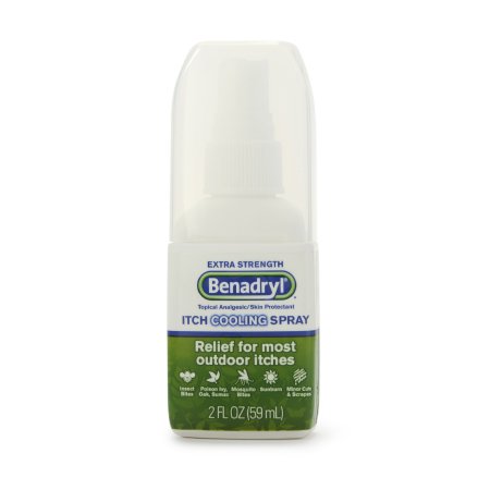 Benadryl - Itch Relief 2% - 0.1% Strength Spray 2 oz. Bottle - 00501320302