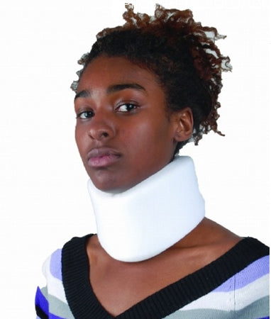 Ossur - Cervical Collar Medium Density Adult Large, Long One-Piece 4 Inch Height 25 Inch Length 16 to 22 Inch Neck Circumference - 203018