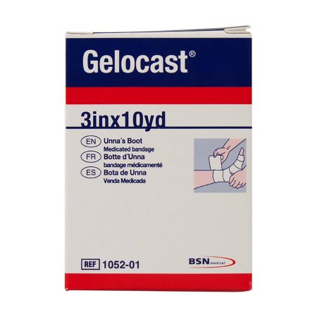 Gelocast - Unna Boot 3 Inch X 10 Yard Cotton Calamine NonSterile - 01052