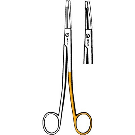 Sklarcut - Facelift Scissors Gorney 7-1/2 Inch Length OR Grade Stainless Steel Finger Ring Handle Curved Sharp Tip / Sharp Tip - 15-3584