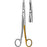 Sklarcut - Facelift Scissors Gorney 7-1/2 Inch Length OR Grade Stainless Steel Finger Ring Handle Curved Sharp Tip / Sharp Tip - 15-3584
