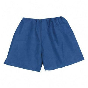 Tidi Products Tidi Exam Shorts X-Large Blue SMS NonWoven Fabric Adult Disposable - 960402