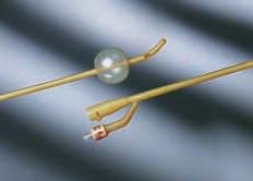 Bardex Lubricath - Foley Catheter 2-Way Coude Tip 30 cc Balloon 16 Fr. Hydrophilic Polymer Coated Latex - 0100L16