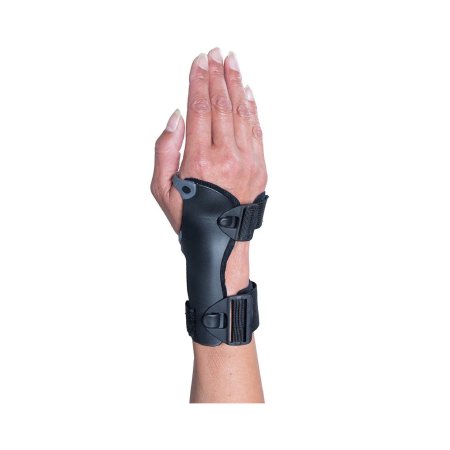 Ossur Exoform Carpal Tunnel - Wrist Splint Low Profile Plastic / Nylon Right Hand Black / Blue / Gray Large - 517077