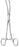 Miltex - Uterine Tenaculum Forceps Jarcho 8 Inch Length OR Grade German Stainless Steel NonSterile Ratchet Lock Finger Ring Handle Curved Pointed Tip - 30-988