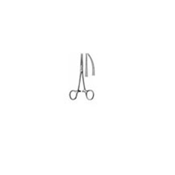 Miltex-Integra Forcep Hemostatic Collier 6-1/4" Serrated Straight Stainless Steel Ea - 33055
