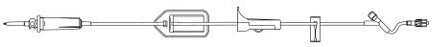 B. Braun FilterFlow Administration Set 15 Drops / mL Drip Rate 91 Inch Tubing 1 Port - 352424