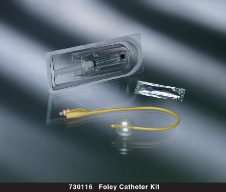 Bard Bardex Lubricath Indwelling Catheter Kit Foley 24 Fr. 5 cc Balloon Latex - 730124