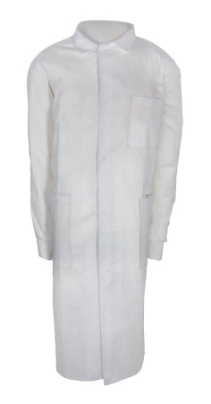 McKesson Medical Surgical McKesson Lab Coat White 2X-Large Long Sleeves Knee Length - 34-390