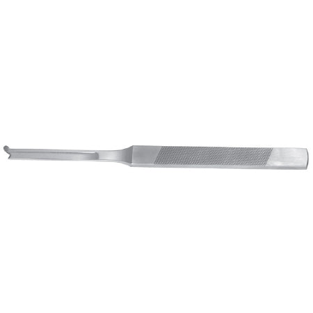 Miltex Osteotome 7 Inch, Single Guard, Straight, Silver - 21-227