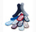 Acti-Tred - Slipper Socks Toddler Aqua Above the Ankle - 99932