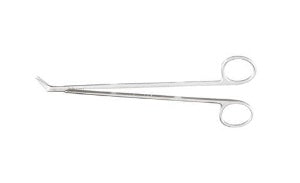 Miltex Miltex Vascular Scissors Potts-Smith 7 Inch Length OR Grade Stainless Steel (German) NonSterile Finger Ring Handle Angled 45° Blade Sharp/Sharp - 5-249B