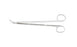 Miltex Miltex Vascular Scissors Potts-Smith 7 Inch Length OR Grade Stainless Steel (German) NonSterile Finger Ring Handle Angled 45° Blade Sharp/Sharp - 5-249B