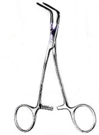 Miltex - Pediatric Clamp DeBakey 5-1/2 Inch Length Stainless Steel - 24-2720