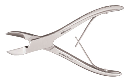 Miltex Bone Cutting Forceps Liston 5-1/2 Inch Surgical Grade Stainless Steel NonSterile NonLocking Spring Handle Straight Cutting Tip - 27-1390