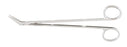 Miltex - Vascular Scissors Potts-Smith 7-1/4 Inch Length OR Grade German Stainless Steel NonSterile Finger Ring Handle 45° Angled Sharp Tip / Sharp Tip - 5-247