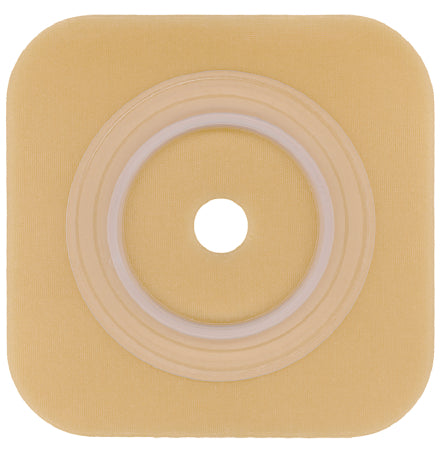 Convatec Sur-Fit Natura, Durahesive Ostomy Barrier Trim to Fit Without Tape 1-1/4 Inch Flange 4 X 4 Inch - 413153