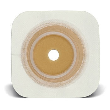 Convatec Sur-Fit Natura Colostomy Barrier Trim to Fit, Extended Wear Durahesive, Tape 2-1/4 Inch Flange Red Code Hydrocolloid 1-3/8 to 1-3/4 Inch Stoma 5 X 5 Inch - 413162