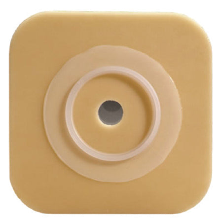 Convatec Sur-Fit Natura, Durahesive Ostomy Barrier Trim to Fit, Flexible Tape Borders 1-1/4 Inch Flange 4 X 4 Inch - 413159