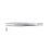 Miltex-Integra Forcep Tissue Bonney Meister-Hand 7" Serrated Straight 1X2 Teeth Ss Ea - MH6-148