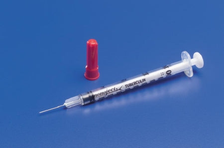 Monoject - Insulin Syringe with Needle 1 mL 28 Gauge 1/2 Inch Regular Wall NonSafety - 8881501210